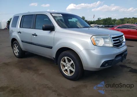 2013 Honda Pilot Lx from USA, damaged, VIN 5FNYF4H23DB083509
